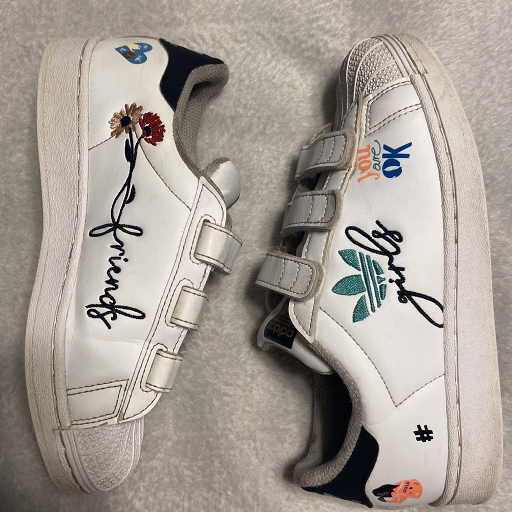 Adidas Girl Power Superstar Sneakers